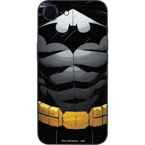 DC Comics Batman Chest Comic art iPhone 16e Skin